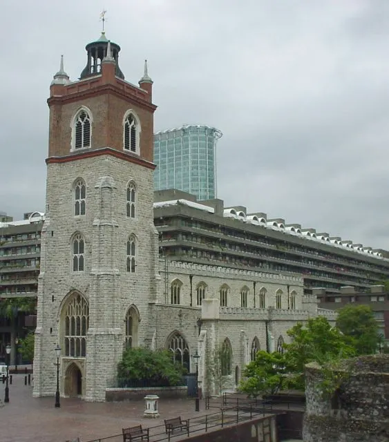 St Giles-without-Cripplegate, the local landmark of EC2Y